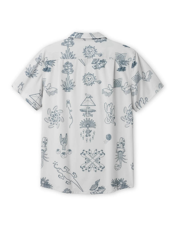 Desert Martians - Gray Vagabond Button Up