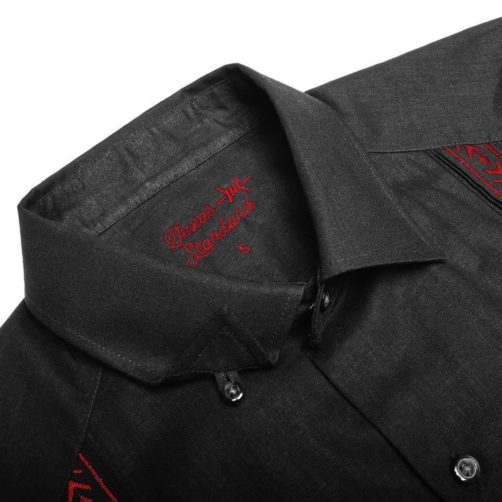 Tejas Guayabera - Diablo Rojo - TS