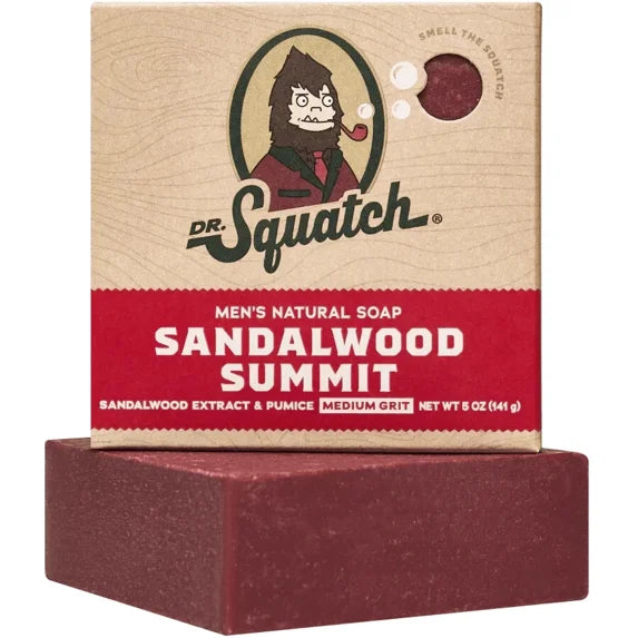 Sandalwood Summit-Bar Soap- Dr Squatch