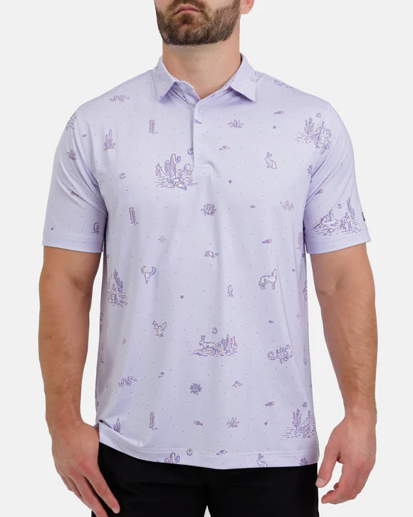 Dry Heat Polo - Purple