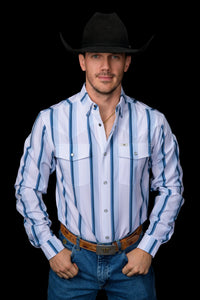 Tristan Long Sleeve Pearl Snap Shirt