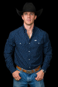 Griffin Long Sleeve Pearl Snap Shirt