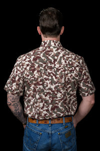 FERRELL CAMO LITE SHORT SLEEVE PEARL SNAP
