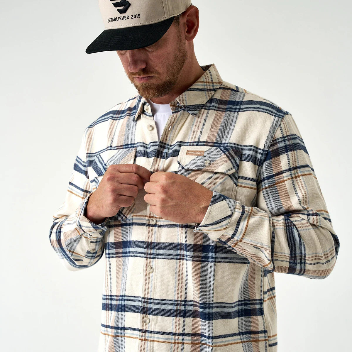 Burlebo Flannel Shirt - Cream