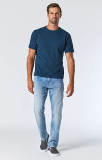 Zach Straight Leg - Light Foggy Feather Blue