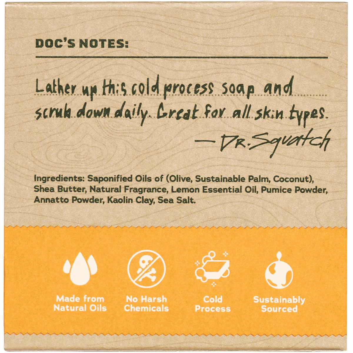 Summer Citrus-Bar Soap- Dr Squatch