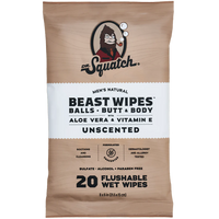 Unscented Beast Wipes- Dr. Squatch