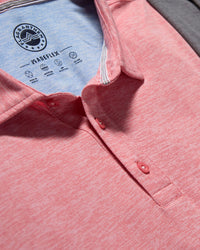 Elite Perf. Polo - Red Heather