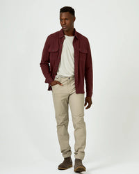 Generation Textured Soft Knit - Burgundy