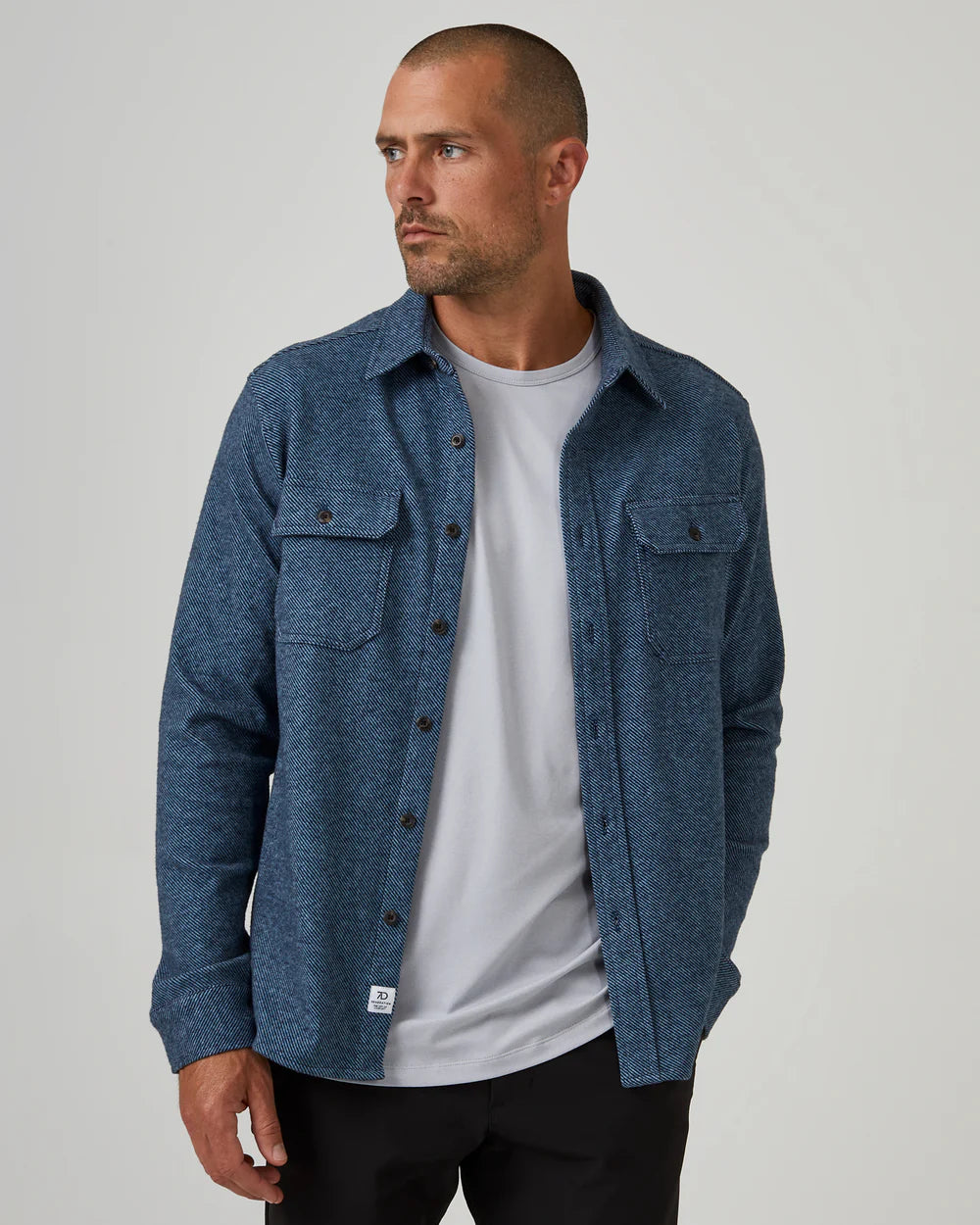 Generation Textured Soft Knit - Navy