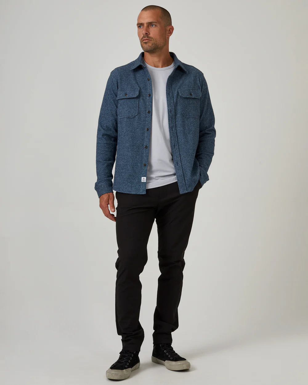 Generation Textured Soft Knit - Navy