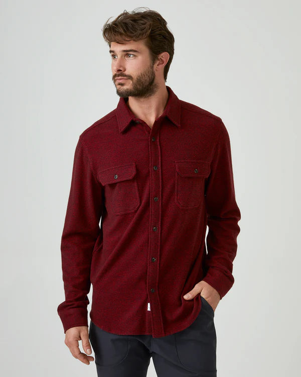 Generation Textured Soft Knit - Red
