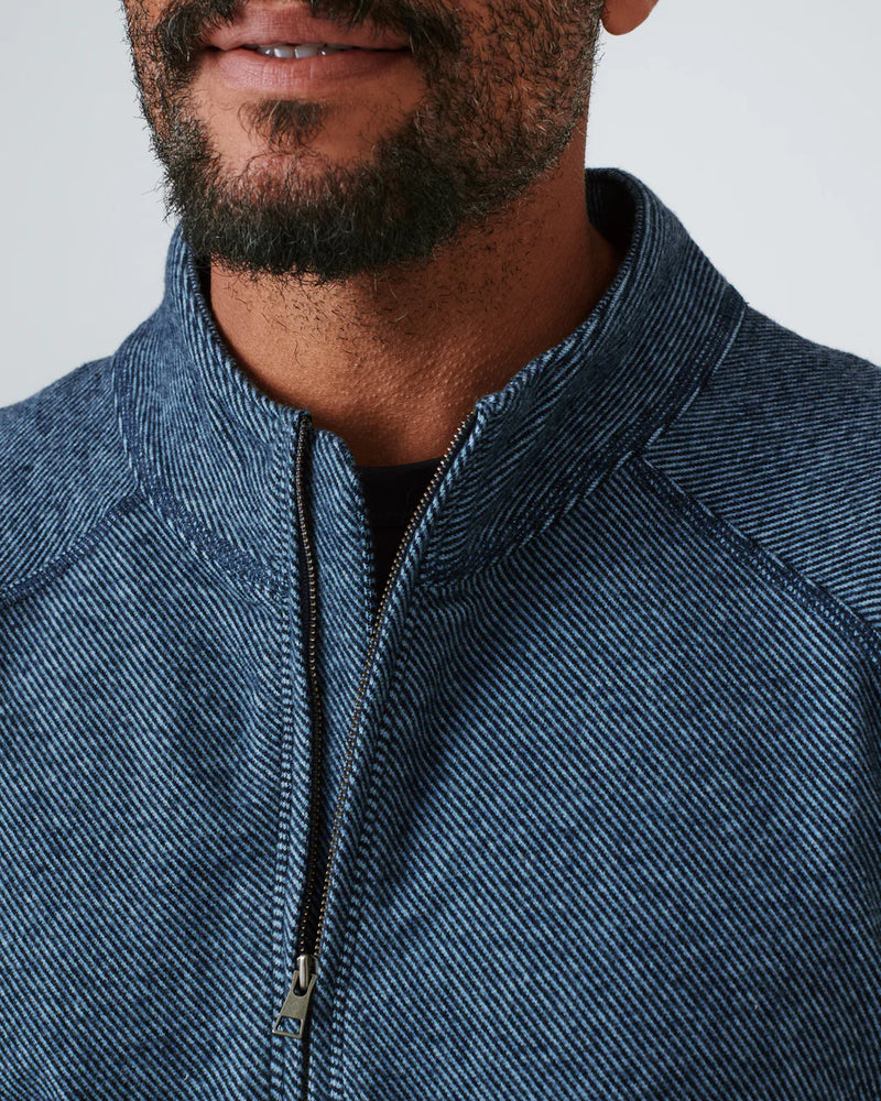 Generation Quarter Zip Pullover-Navy-7 Diamonds