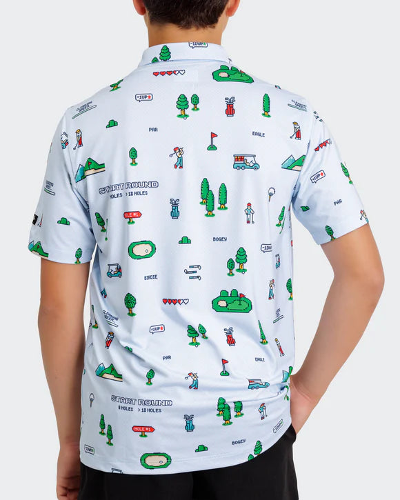 Gamer Boy's Polo - Waggle