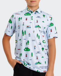 Gamer Boy's Polo - Waggle
