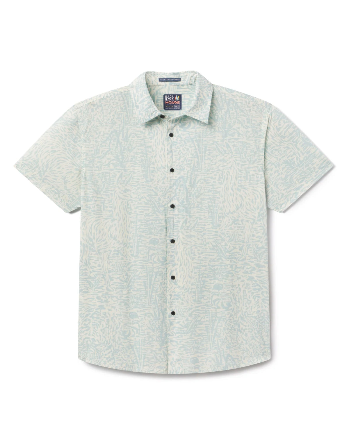 Hidden Llama - Mojave Perforated Button Up