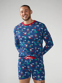 The Holidino Waffle Sleep Shirt - Chubbies