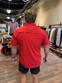 Texas Tech Pearl Snap - Red