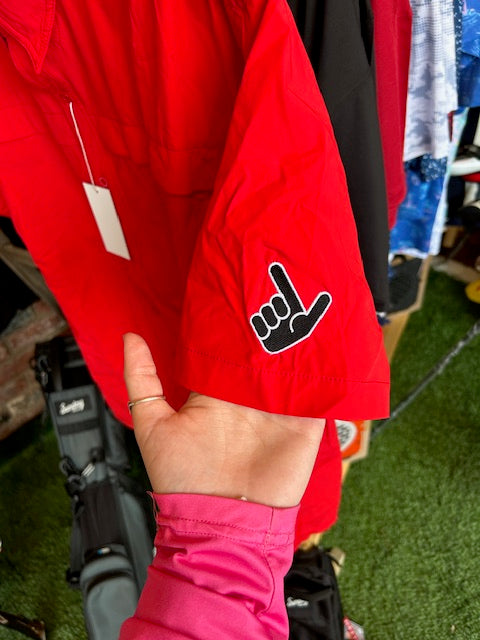 Cam- Guns Up Red Texas Tech Shirt- Sideline