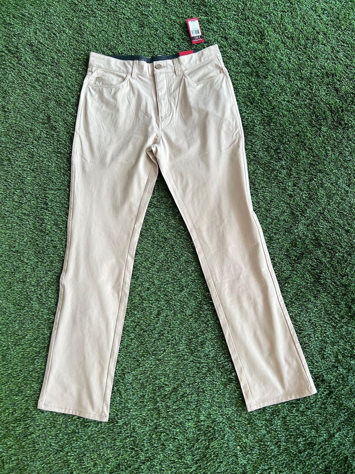 XC4 Perf. 5-Pocket Pants- Khaki- Johnston&Murphy