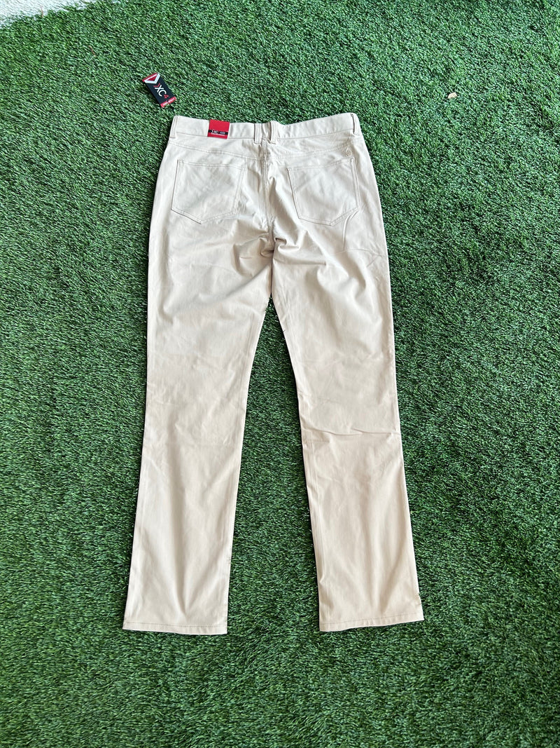 XC4 Perf. 5-Pocket Pants- Khaki- Johnston&Murphy