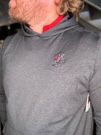 Texas Tech Comfort Hoodie - Black Heather