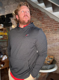 Texas Tech Comfort Hoodie - Black Heather
