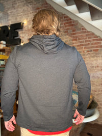 Texas Tech Comfort Hoodie - Black Heather