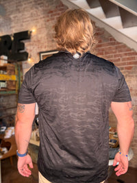 Texas Tech Camo Perf. Polo - Black