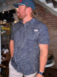 Penida Cavalier Button Up - Navy