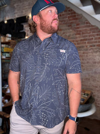 Penida Cavalier Button Up - Navy