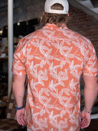 Bart Cavalier Button Up - Coral