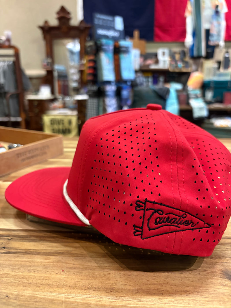 Have More Fun Rope Hat- Red/Black