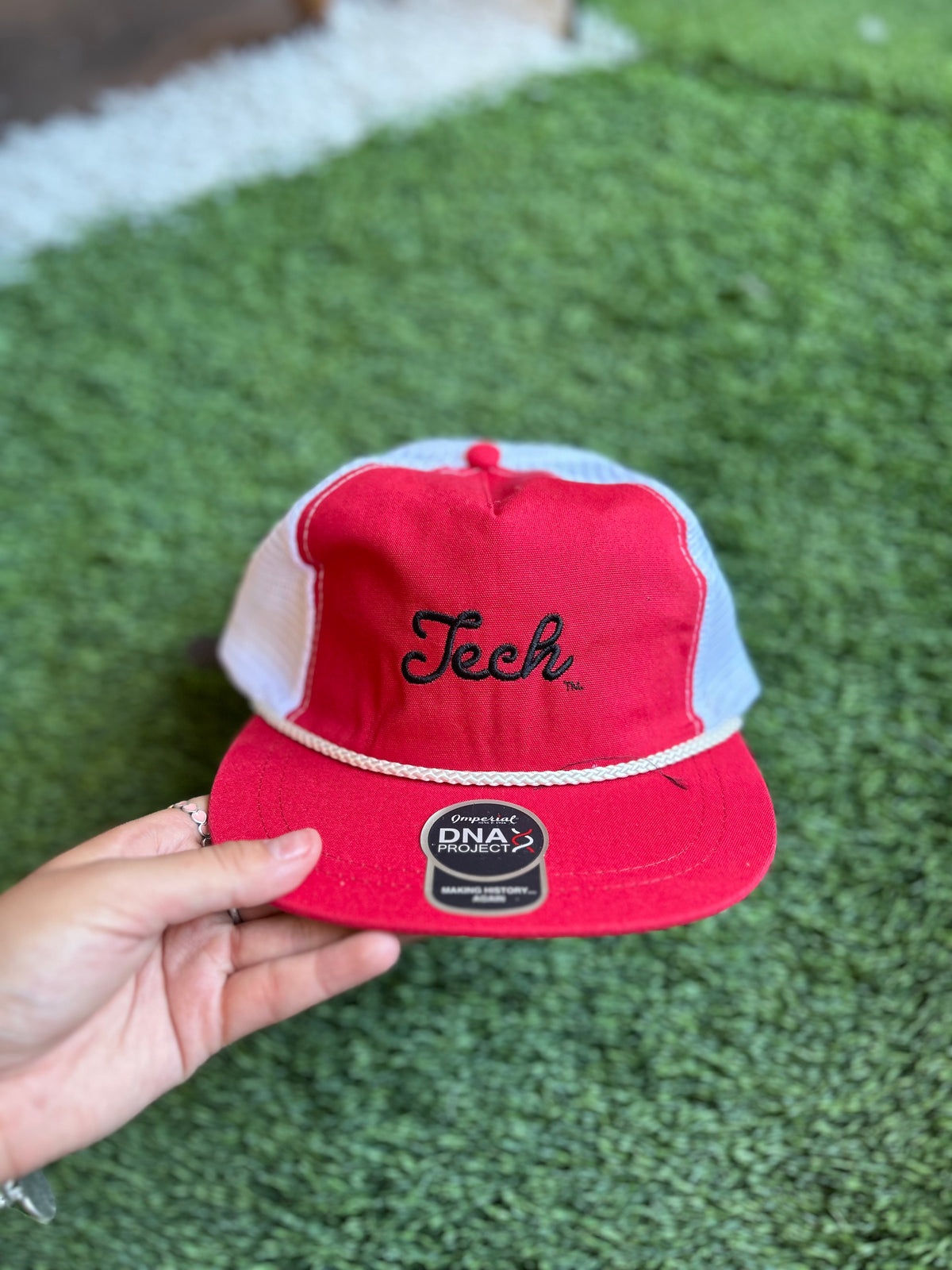 Texas Tech Mesh Back Rope Hat - Sideline Provisions