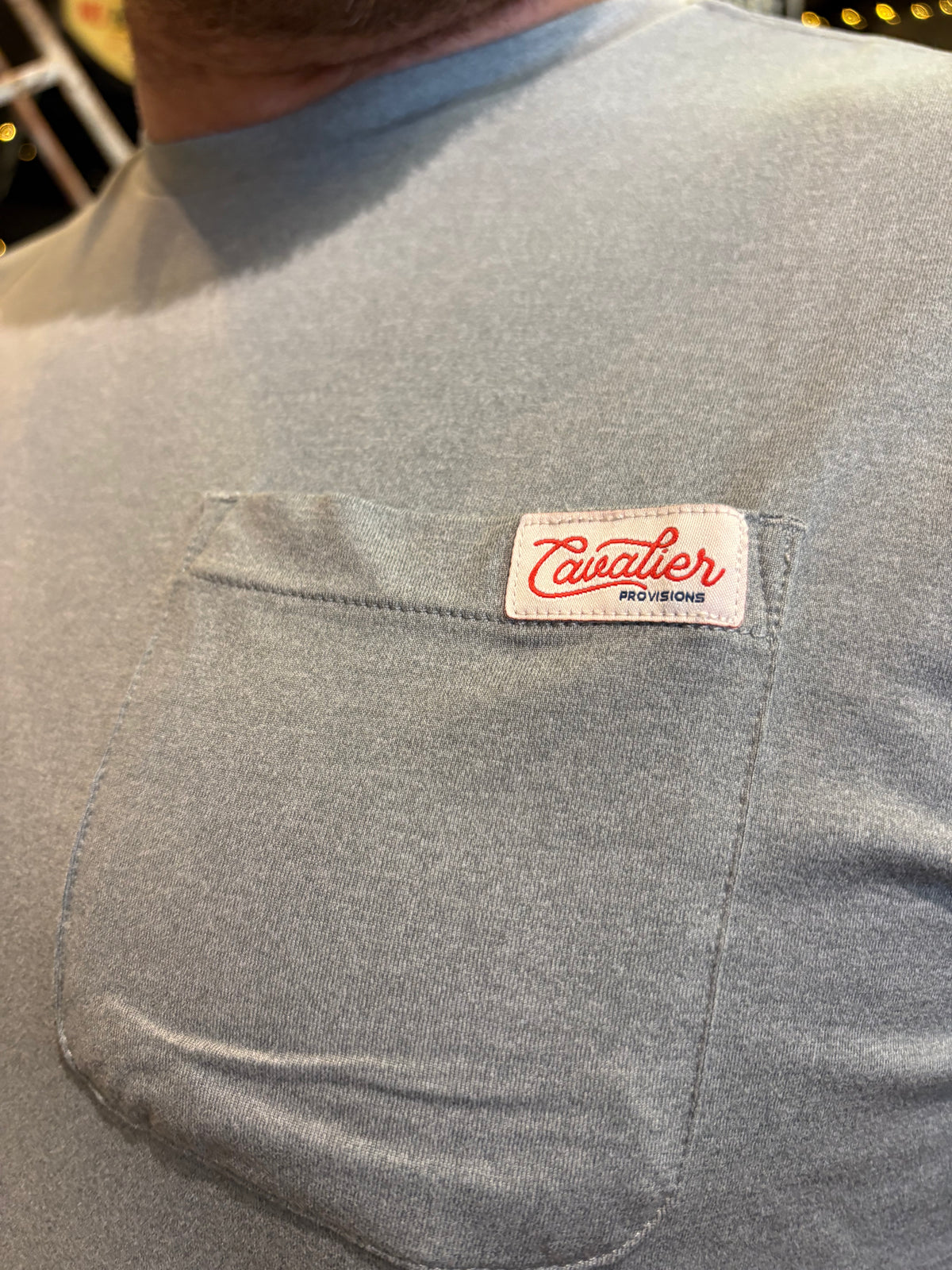 Cavalier Tee- Grey