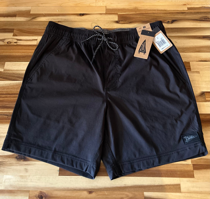 Ledge Black Shorts - Cavalier