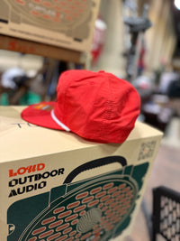 Cavalier Rope Hat- Red/Black