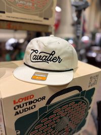Cavalier Rope Hat- Cream/Black