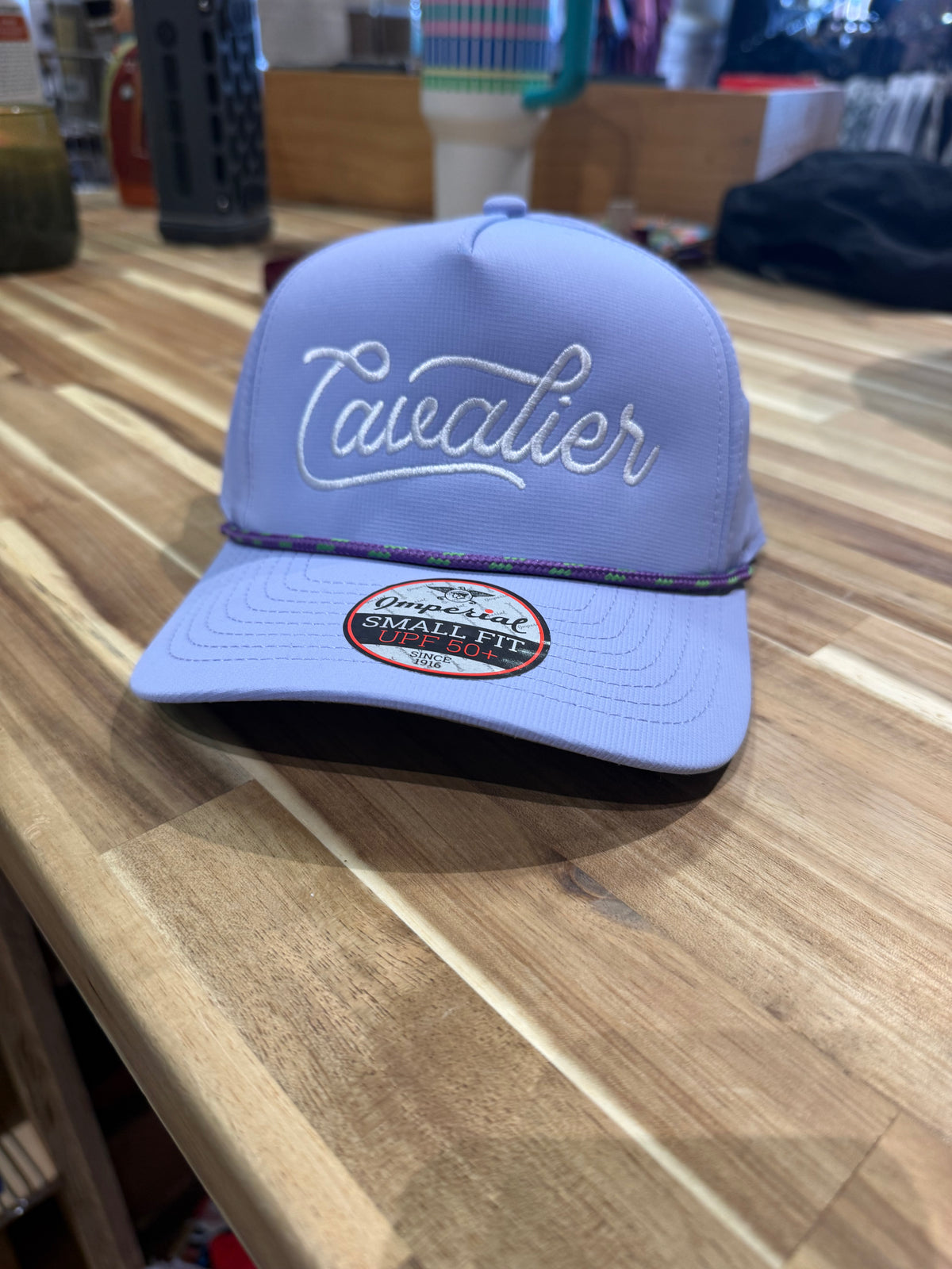 Cavalier Rope Hat- Purple