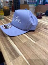 Cavalier Rope Hat- Purple