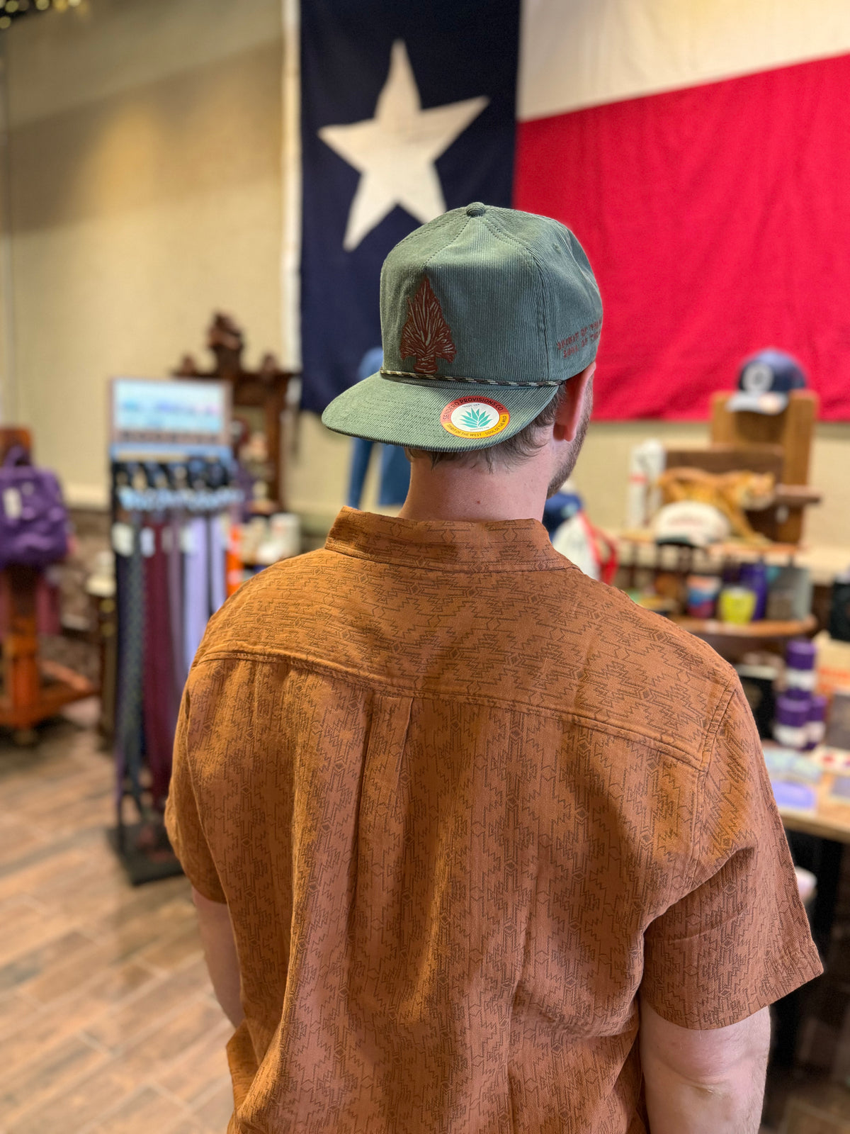 City Slicker SS Shirt - Arizona Chevron/Chestnut