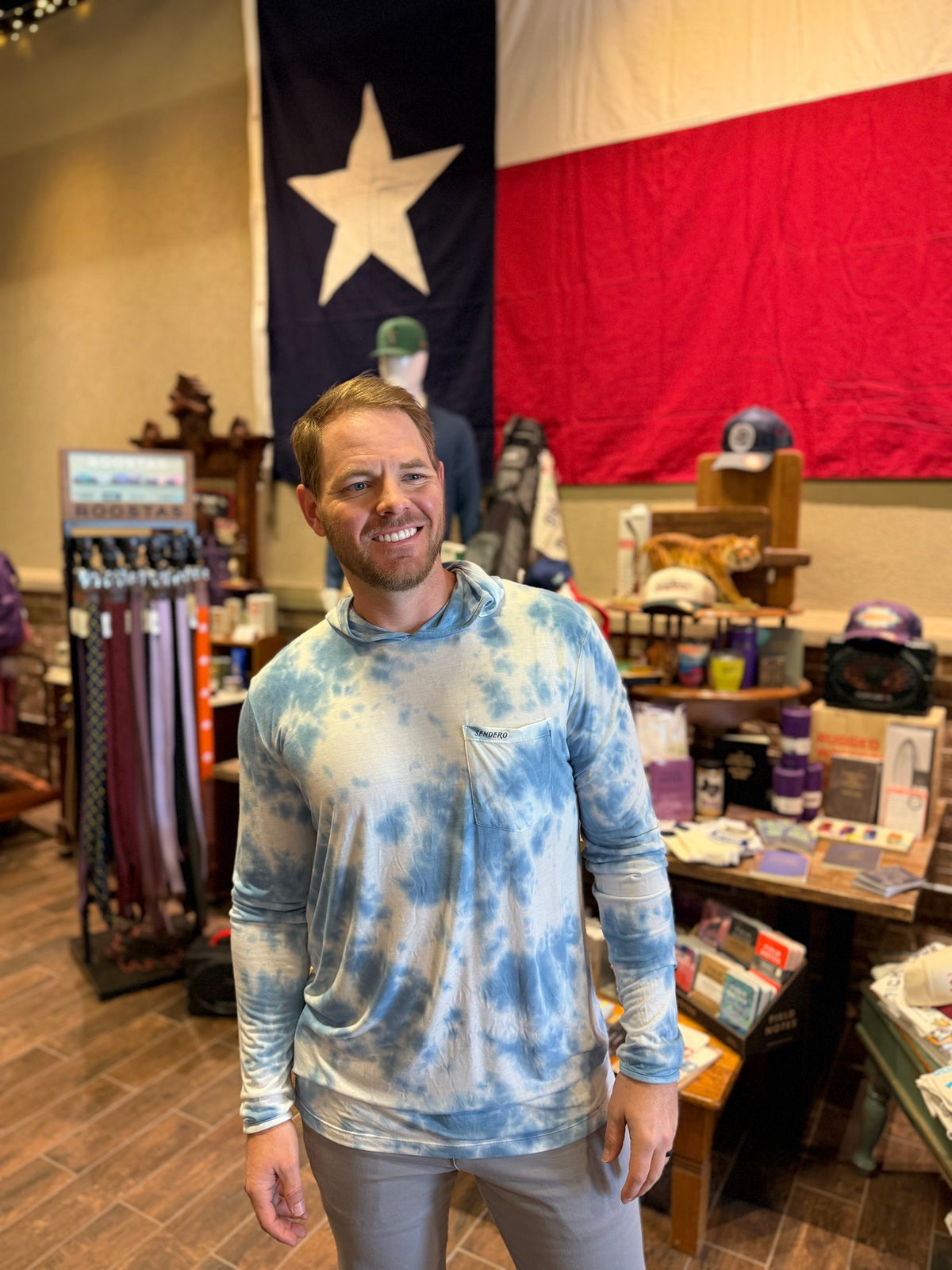 Yucatan Bamboo Hoodie - Tie Dye