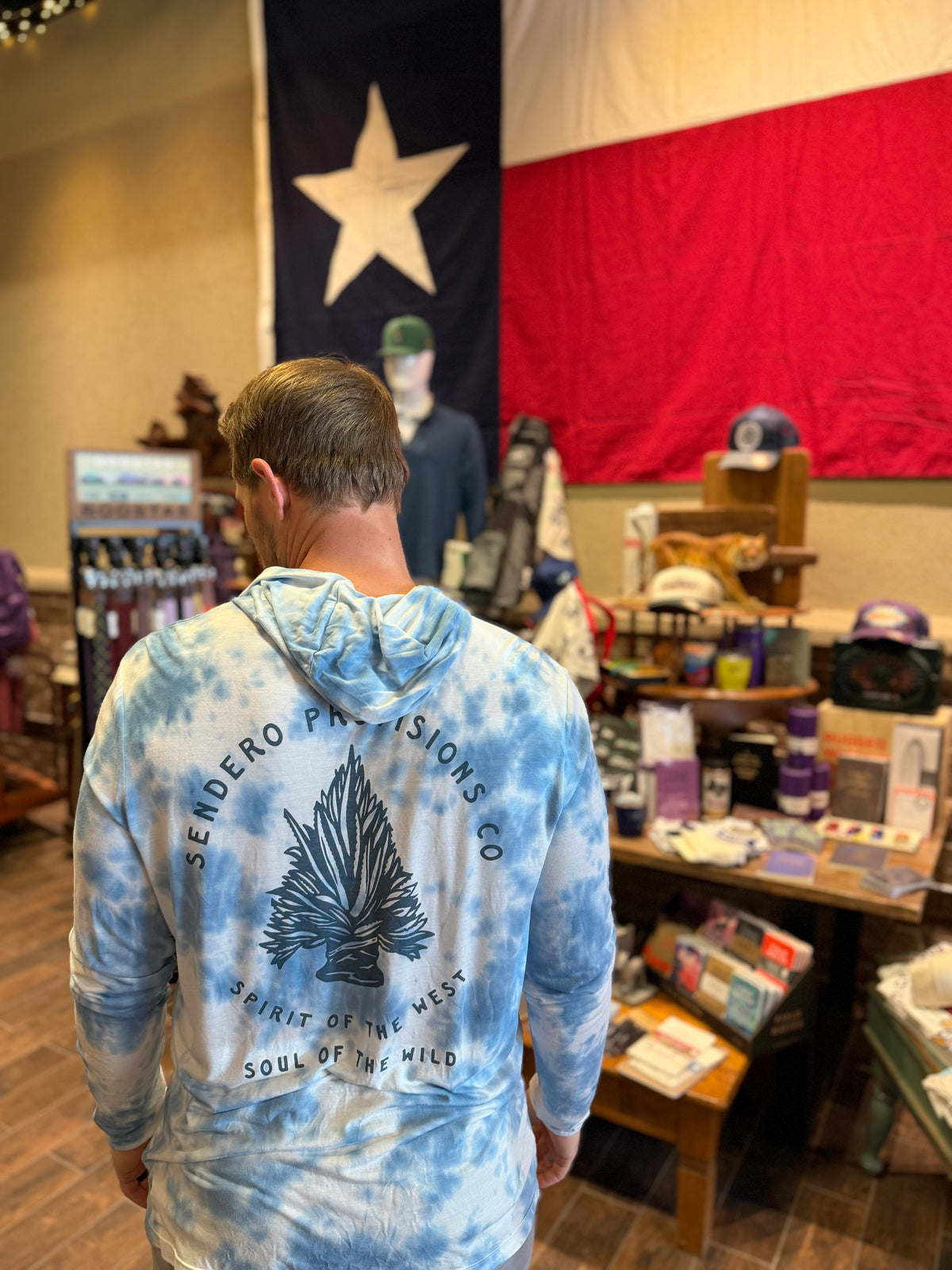 Yucatan Bamboo Hoodie - Tie Dye