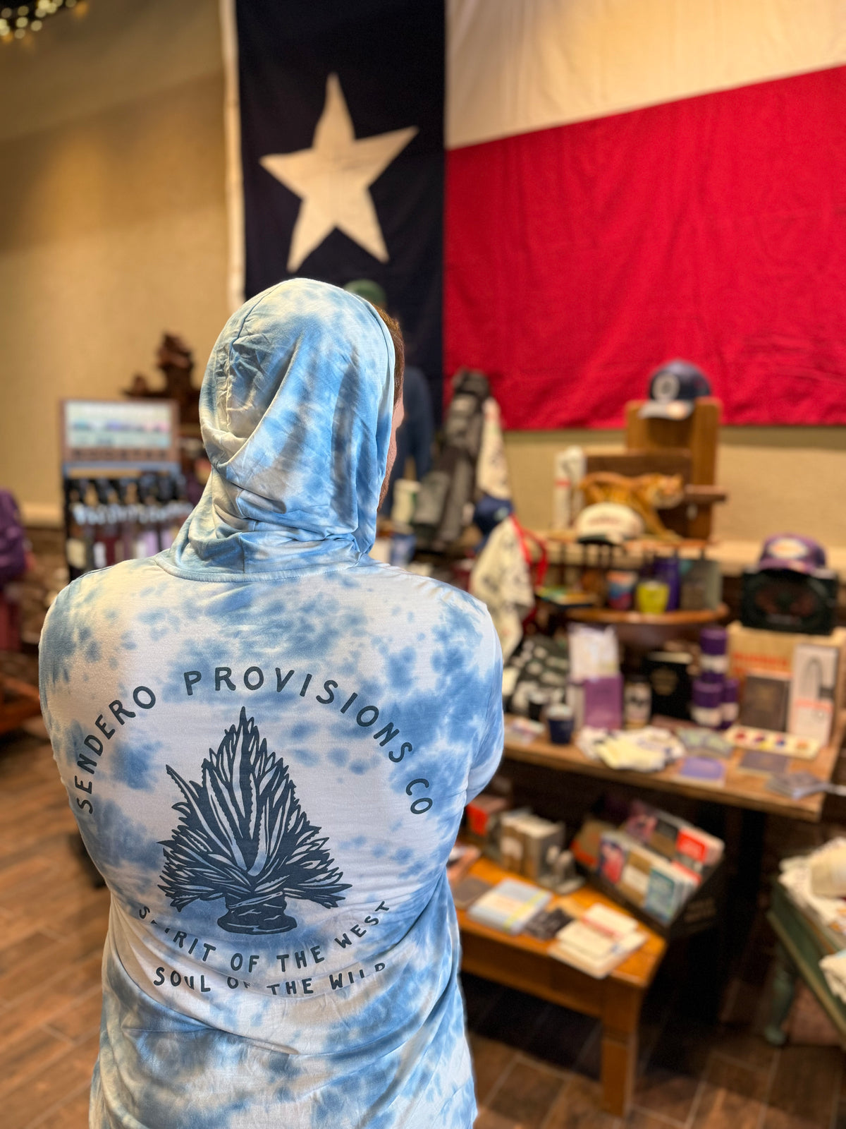 Yucatan Bamboo Hoodie - Tie Dye