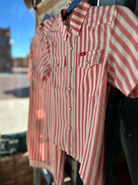 Youth Short Sleeve - Red Stripe