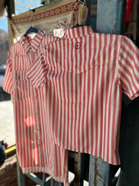 Youth Short Sleeve - Red Stripe