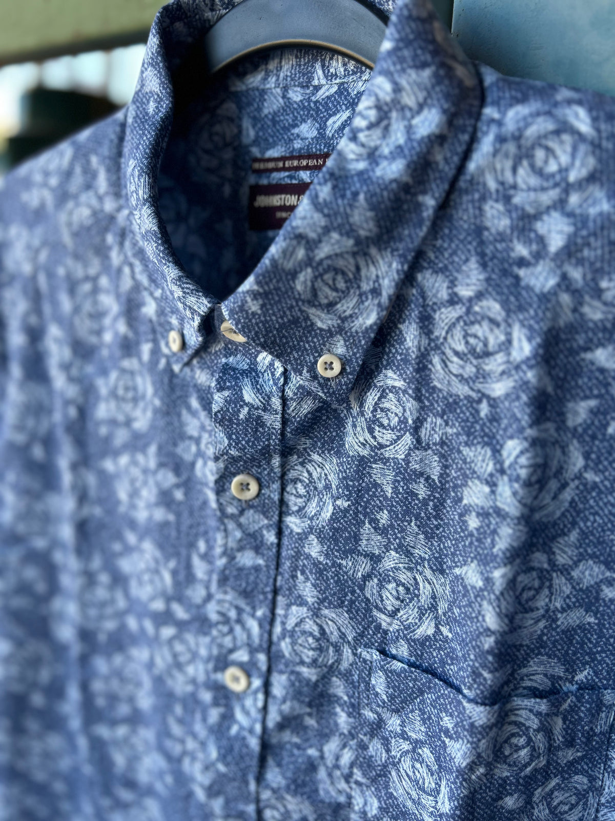 S/S Rose Linen Shirt