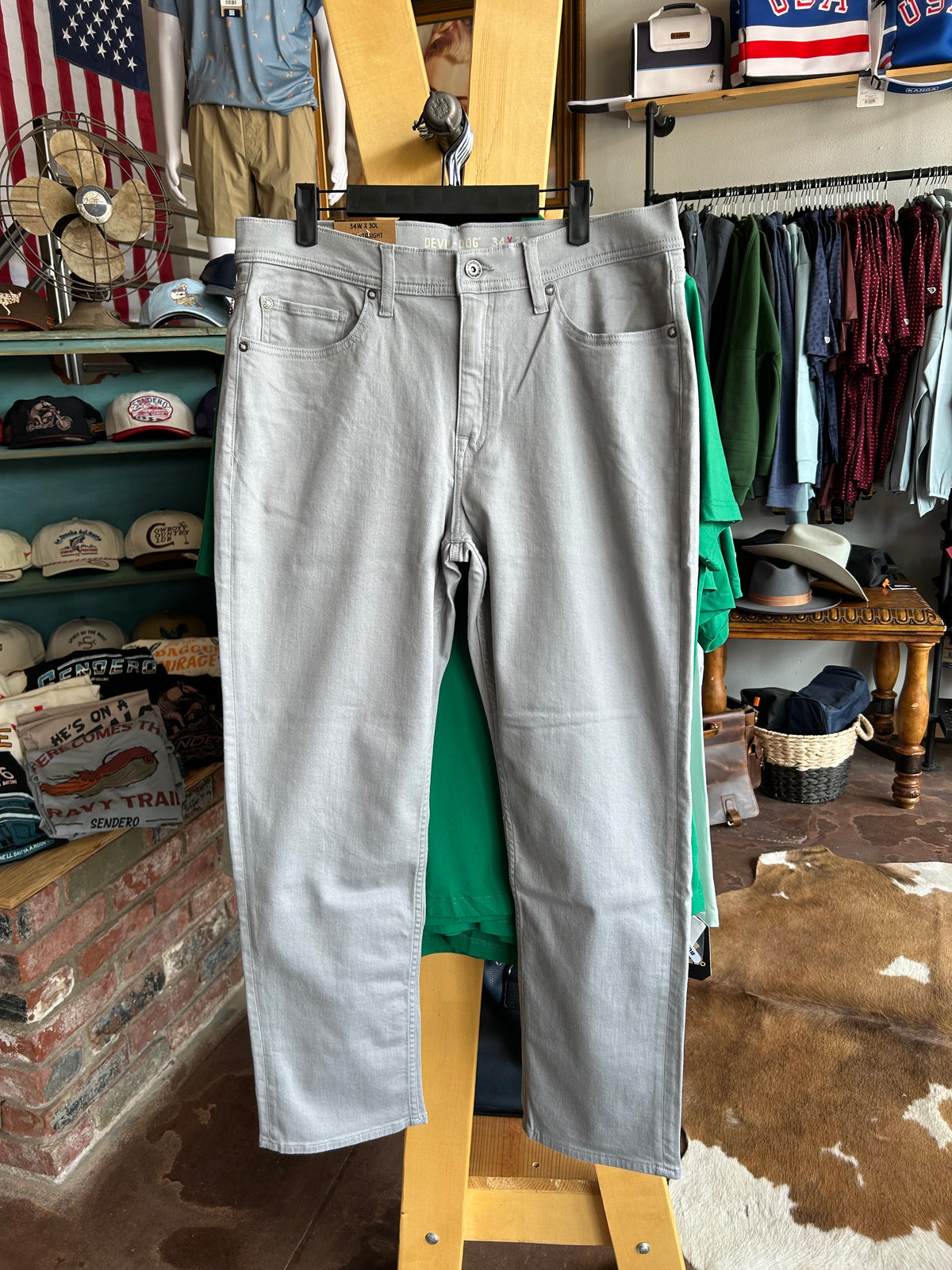 Slim Straight Jean - Metal - Devil Dogs