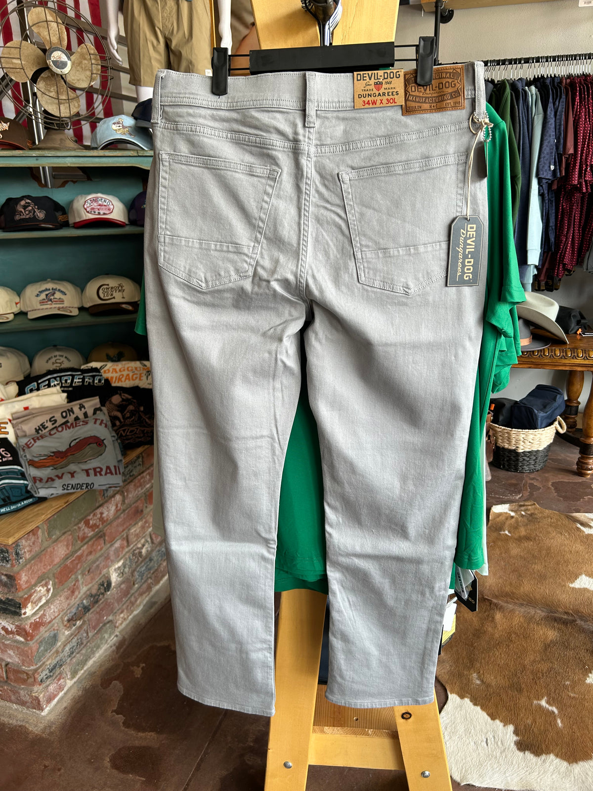 Slim Straight Jean - Metal - Devil Dogs