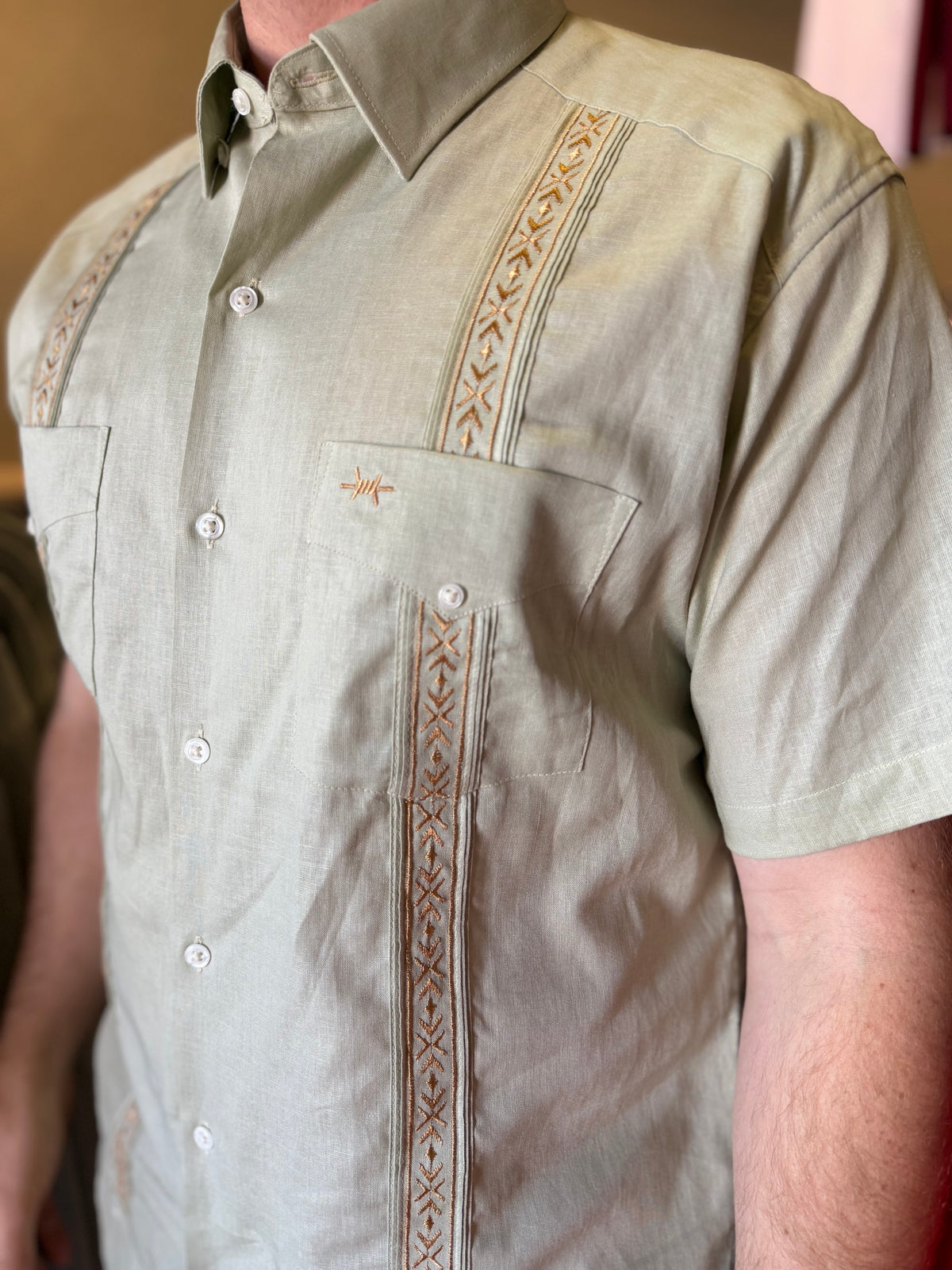 Tejas Guayabera - Cedro